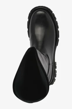 Zizzi Støvler fHelli PU Long Boots ekstra bred pasform^Dame Støvler
