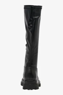 Zizzi Støvler fHelli PU Long Boots ekstra bred pasform^Dame Støvler