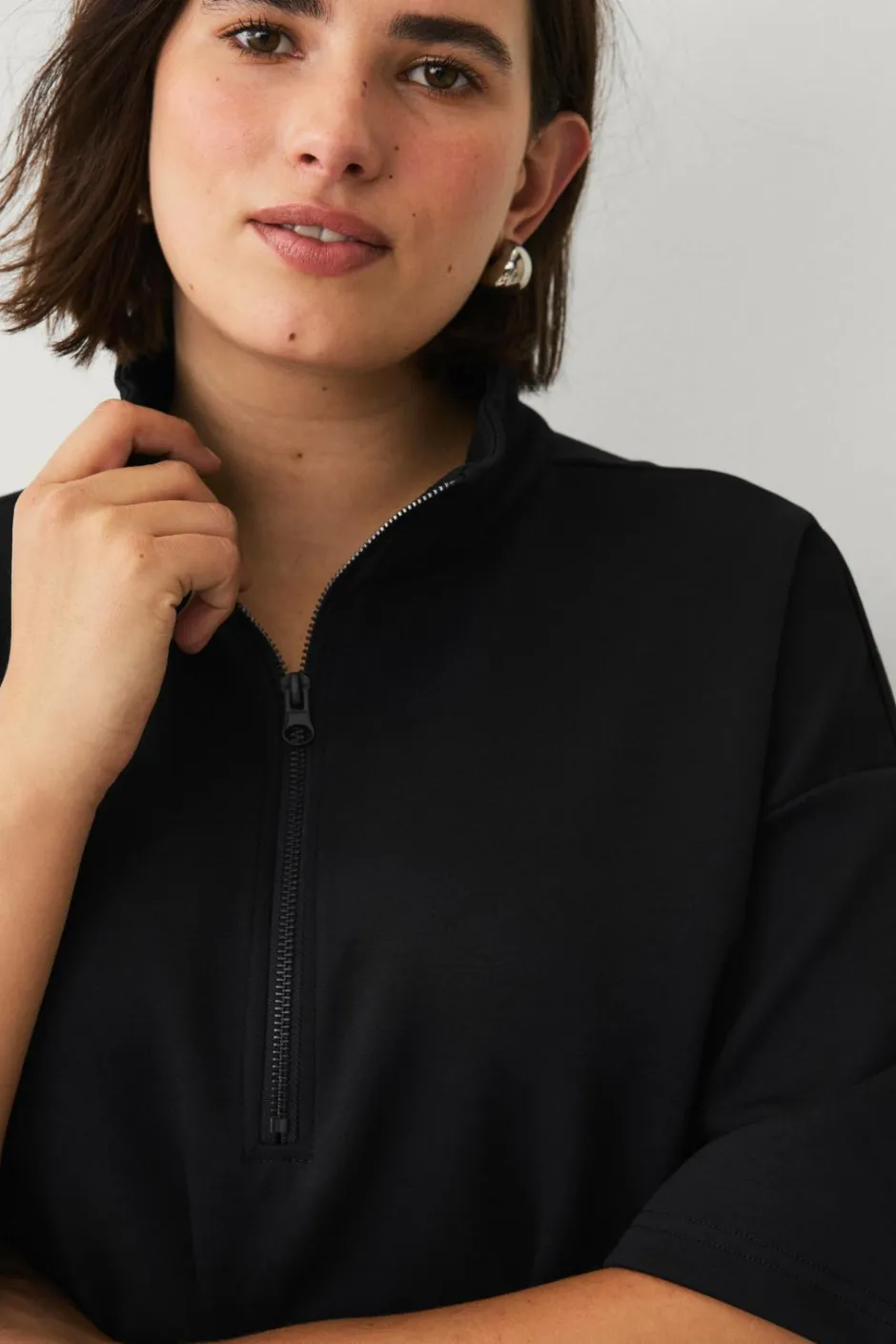 Hot Sweatshirt caKatalina 1/2 Zip Dame Sweatshirts & Hoodies