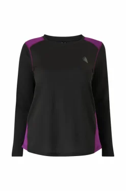 Zizzi Termisk top aSnow L/S Blouse^Dame Skiundertøj|Skiundertøj