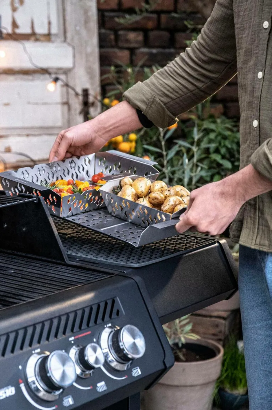 Sale Grillkorg BBQ+ Xl Husholdningsartikler