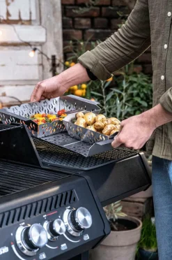 New Grillkorgar BBQ+ S/M sæt 2 dele Husholdningsartikler