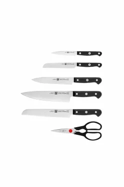 ZWILLING Knivsæt med selvslibende knivblok Gourmet 7 dele^ Køkkenknive & Knivtilbehør