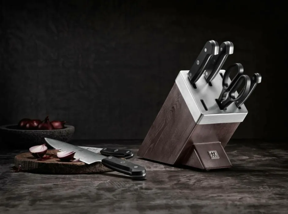 ZWILLING Knivsæt med selvslibende knivblok Gourmet 7 dele^ Køkkenknive & Knivtilbehør