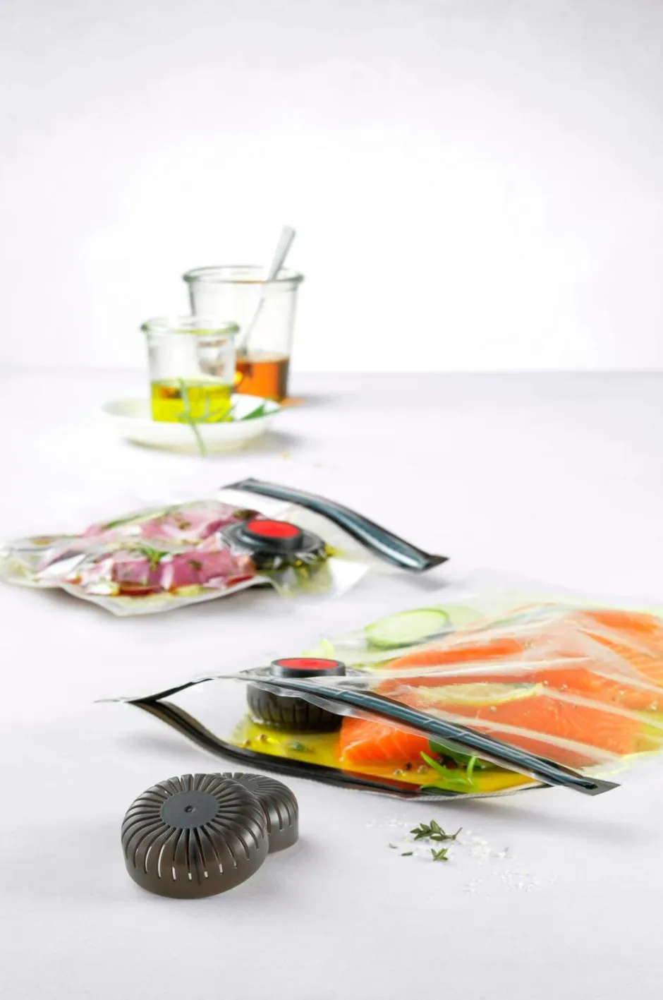 ZWILLING Sæt med vakuum påsar Fresh & Save S/M/L 10 dele^ Små Køkkenmaskiner
